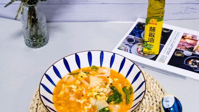 简单美味西红柿面片汤