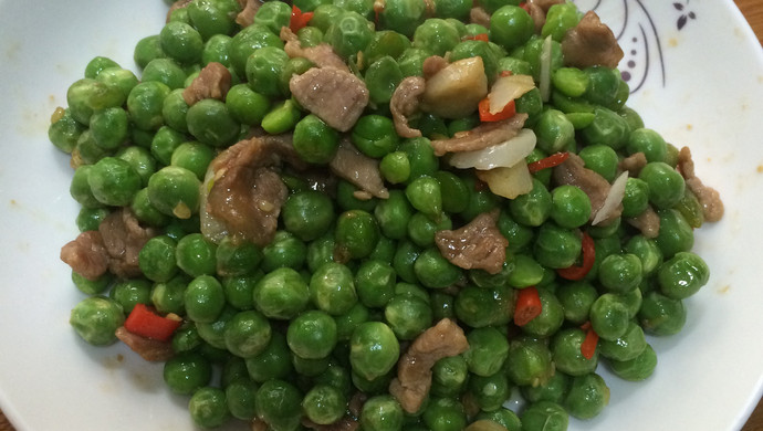 快手菜甜豆炒肉