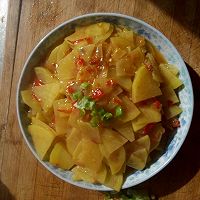 糟辣子土豆片的做法图解5