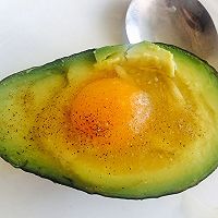 牛油果烤蛋的做法图解4