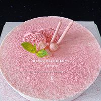 樱花粉慕斯蛋糕的做法图解10