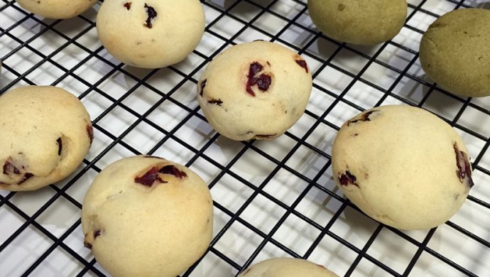 蔓越莓麻薯/绿茶麻薯