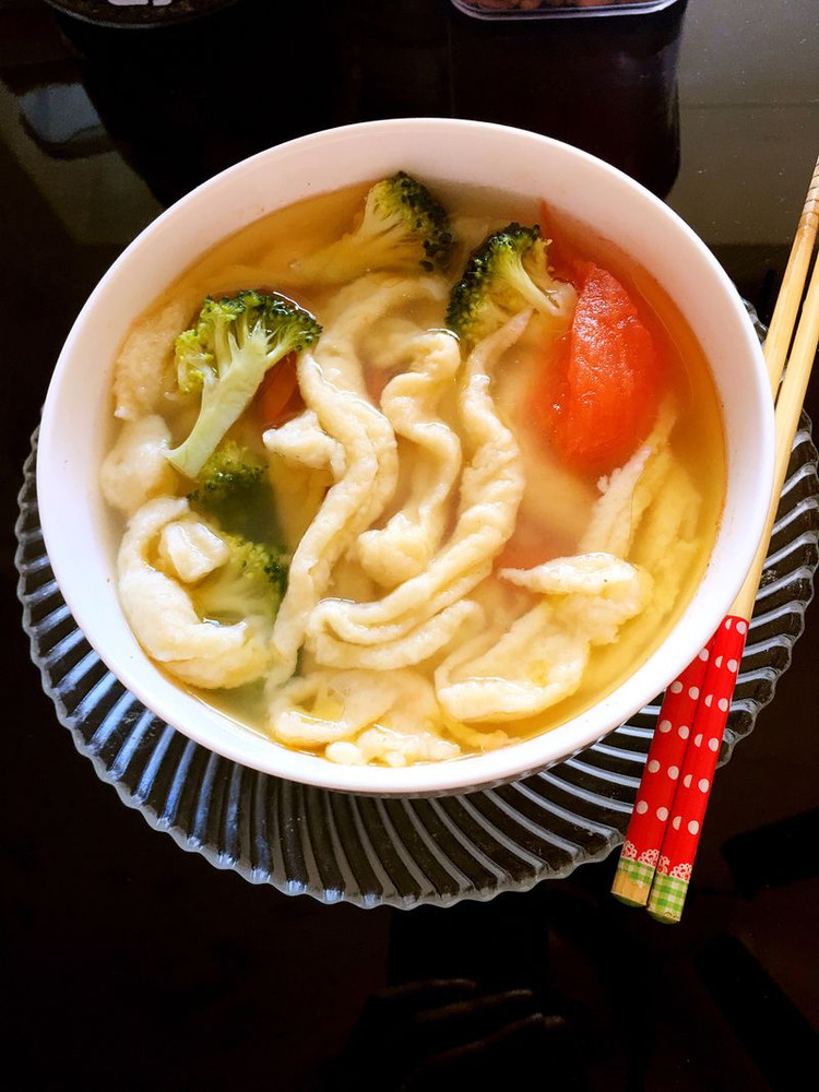 蔬菜疙瘩汤（面鱼儿）的做法
