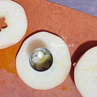 #2021创意料理组——创意“食”光#炸苹果圈的做法图解2
