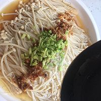 蒜香金针菇的做法图解5