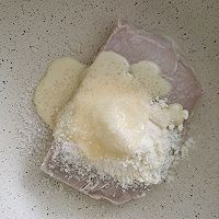 #美味开学季#糯叽叽芋泥冰皮月饼的做法图解4