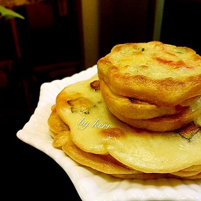 煎饼   秋葵辣椒煎饼