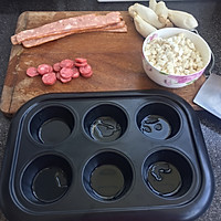 【肉食主义】培根鸡蛋马芬的做法图解2