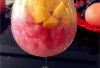 水果沙冰的做法