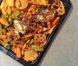 周末食堂 | 来一顿深秋的麻辣烤鱼的做法