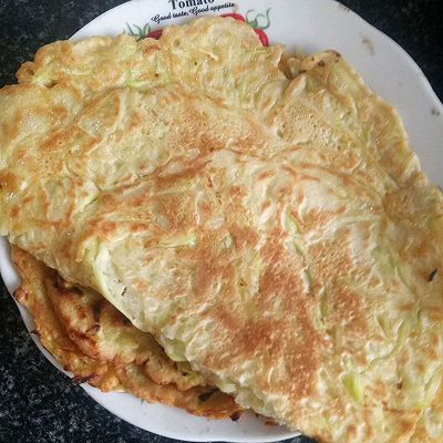 西葫芦鸡蛋饼