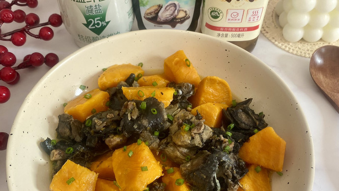 红薯烧乌鸡