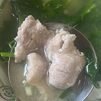 肉片豌豆尖汤的做法图解3