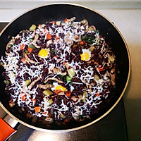 蔬菜丁芝士紫米饭的做法图解5