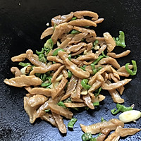青椒炒萝卜干的做法图解4