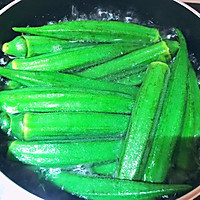 蚝油秋葵的做法图解3
