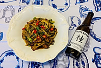 肉片炒蘑菇的做法