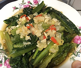 清炒莴笋叶的做法