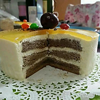 黄桃酱慕斯蛋糕的做法图解10