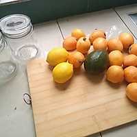 柠檬枇杷果酱的做法图解1