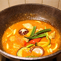鸡肉药膳汤咖喱的做法图解9