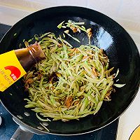 #巨下饭的家常菜#芸豆丝炒肉的做法图解7