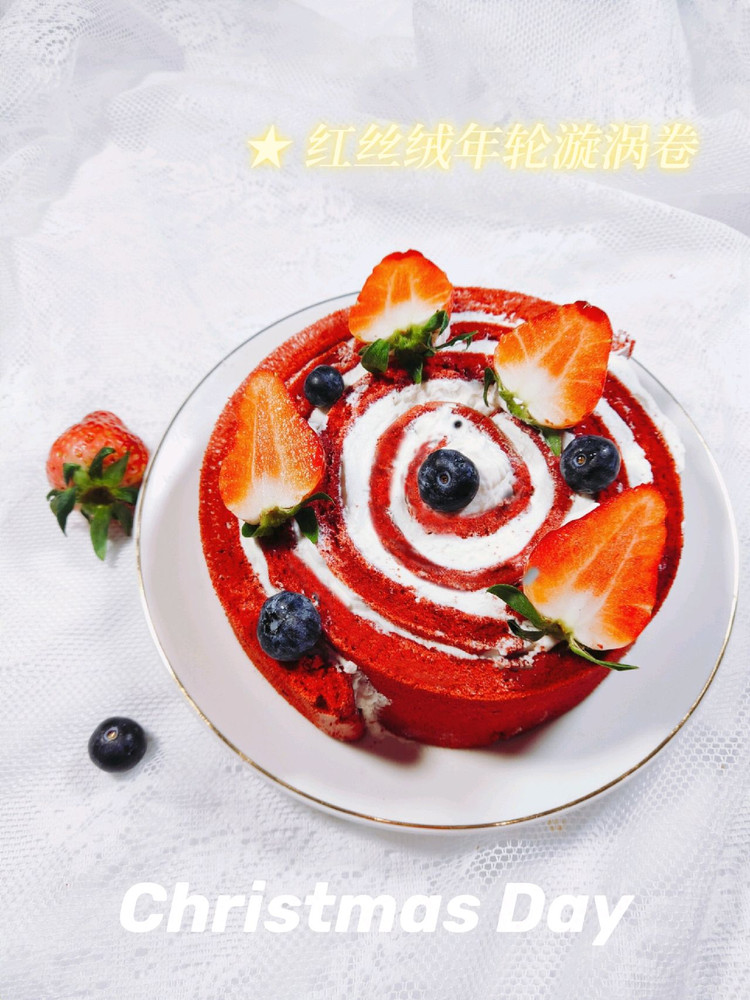 红丝绒年轮卷的做法