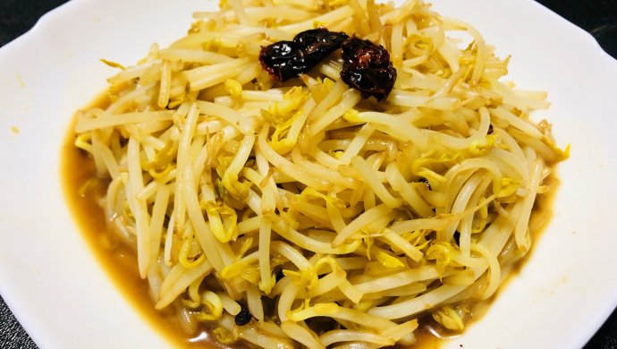 酸辣绿豆芽