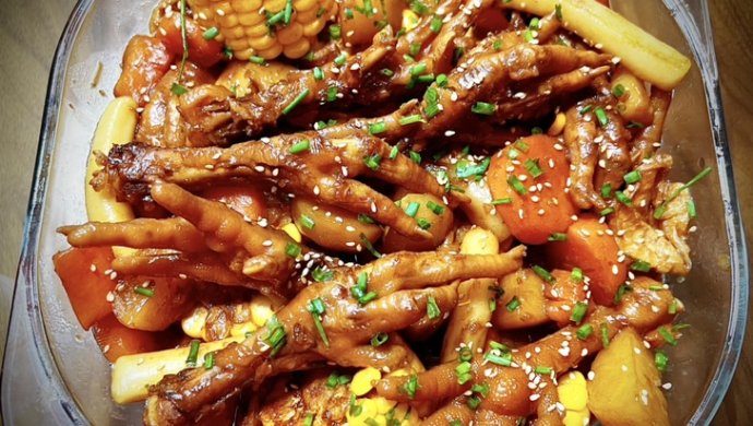 鸡爪煲