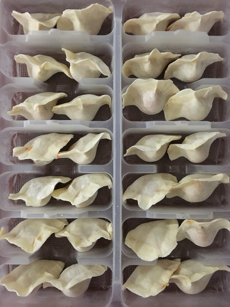 胡萝卜鸡肉水饺的做法