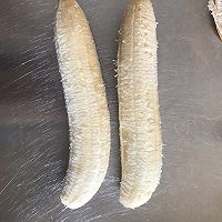 居家小零食——烤香蕉片的做法图解1