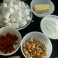 李孃孃爱厨房之一一樱桃、腰果牛轧糖的做法图解2