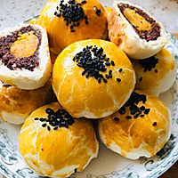 齿颊留香的蛋黄酥的做法图解21