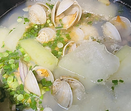 冬瓜蛤蜊汤的做法