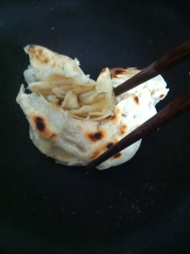 葱香手抓饼的做法图解9