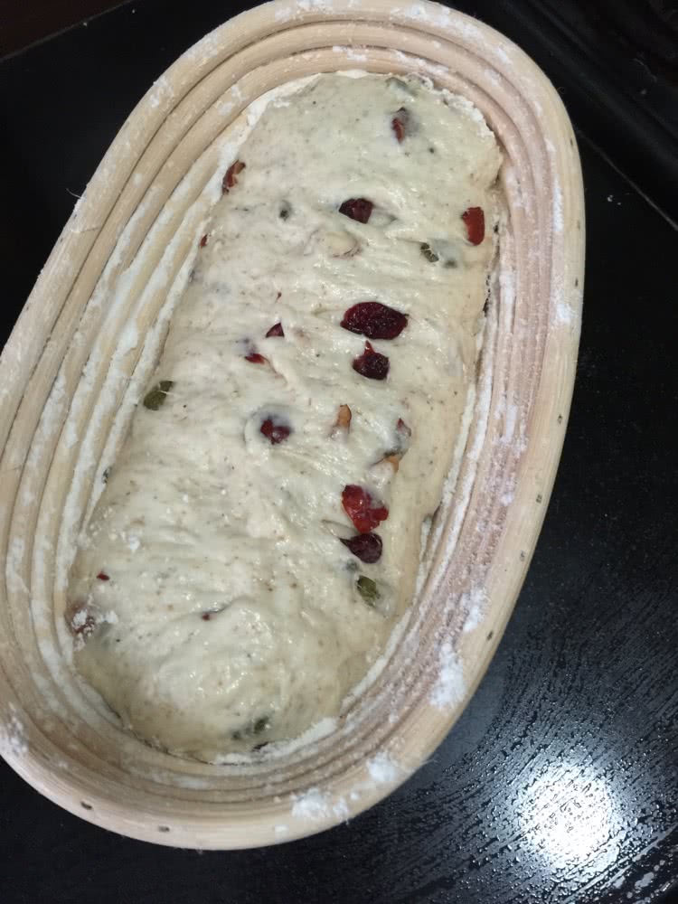 欧式蔓越莓面包的做法图解7