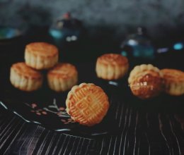 广式五仁月饼#2022烘焙料理大赛烘焙组复赛#的做法