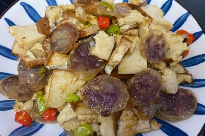 香干炒腊肠