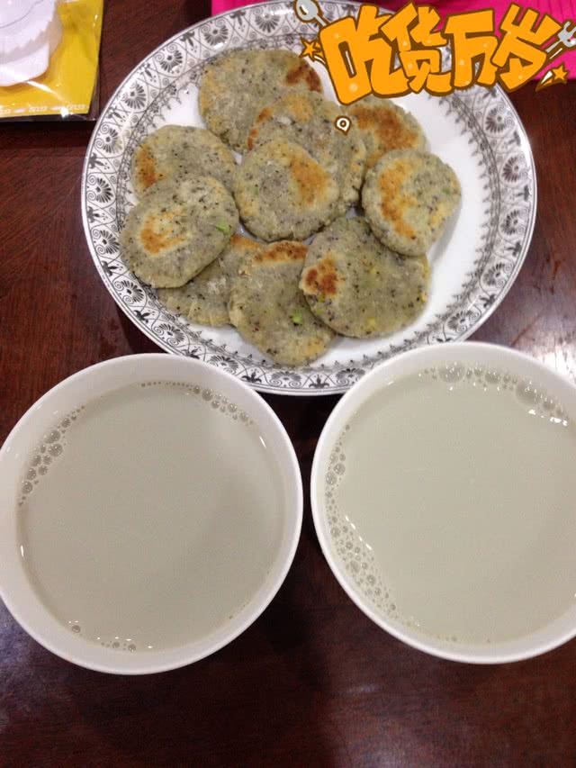 香煎豆渣饼