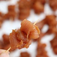 #名厨汁味，圆中秋美味#孜然牙签肉，简单快手下酒菜的做法图解3