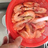 三色炒鲜虾的做法图解2