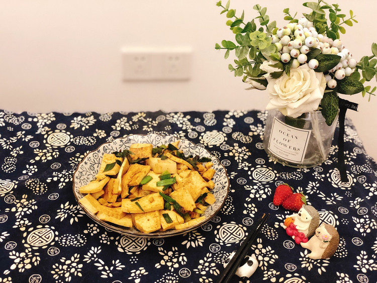 豆豉千页豆腐的做法