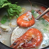 海鲜砂锅粥（鲍鱼木虾砂锅粥）的做法图解8