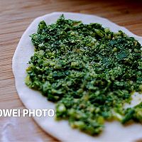 蔬菜虾皮饼的做法图解4