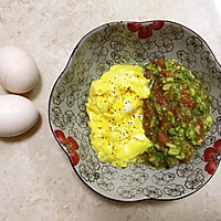 低糖料理  牛油果炒蛋的做法图解8
