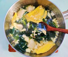 #流感季饮食攻略#【一人食】菠菜蛋饺汤的做法