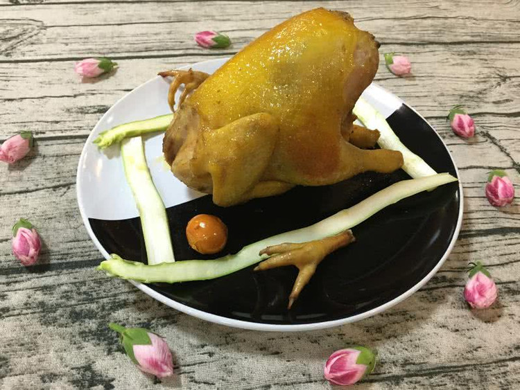 盐焗鸡(烤箱版)的做法
