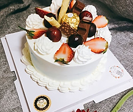 水果奶油生日蛋糕的做法