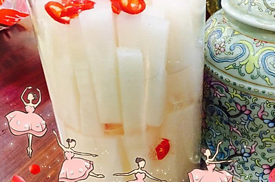 酸辣萝卜条
