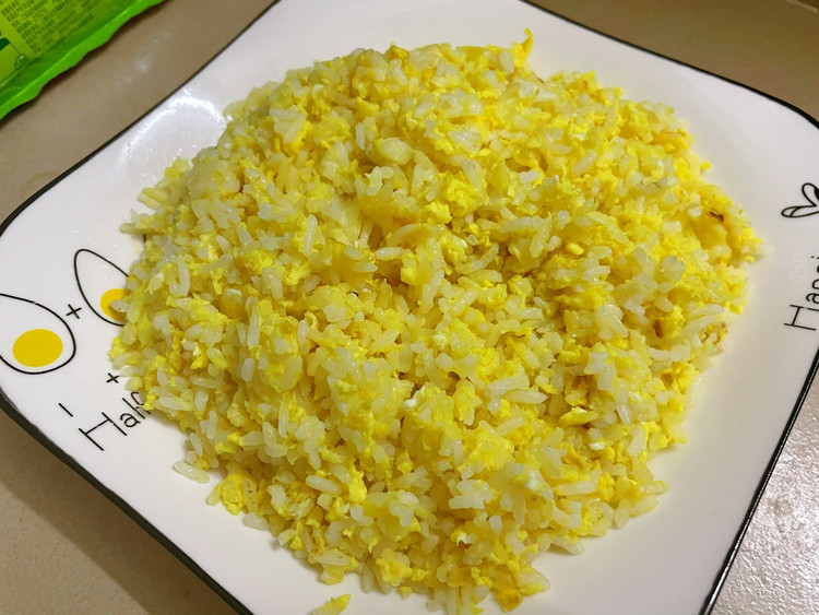 黄金蛋炒饭的做法